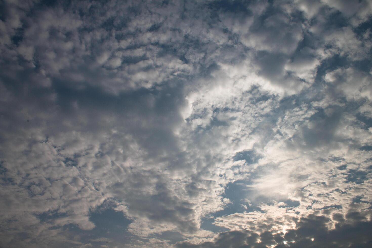 white clouds in the sky photo