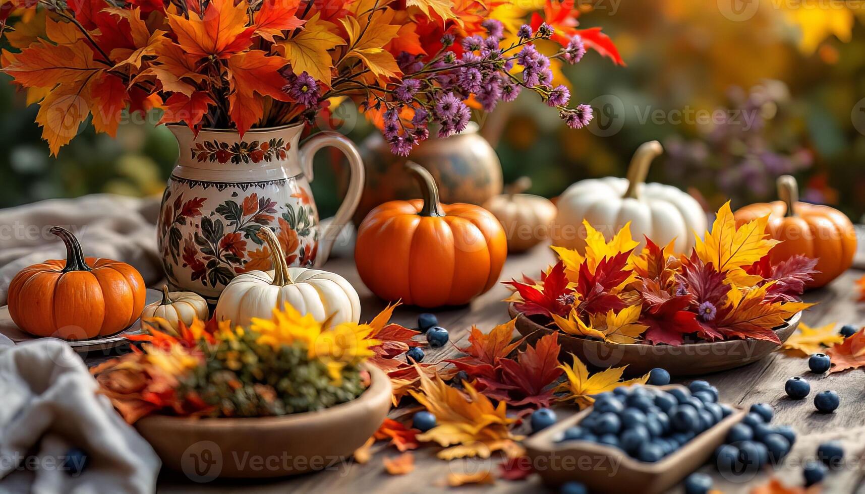Thanksgiving Feast Table, Thanksgiving, Thanksgiving Image photo