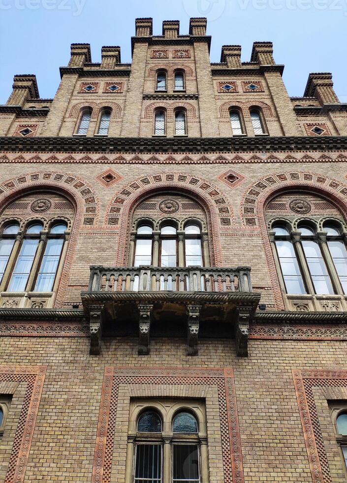 The architectural ensemble of the main campus of the National University, the Residence of Bukovinian and Dalmatian Metropolitans, is included on the list of UNESCO World Heritage Sites. Chernivtsi photo