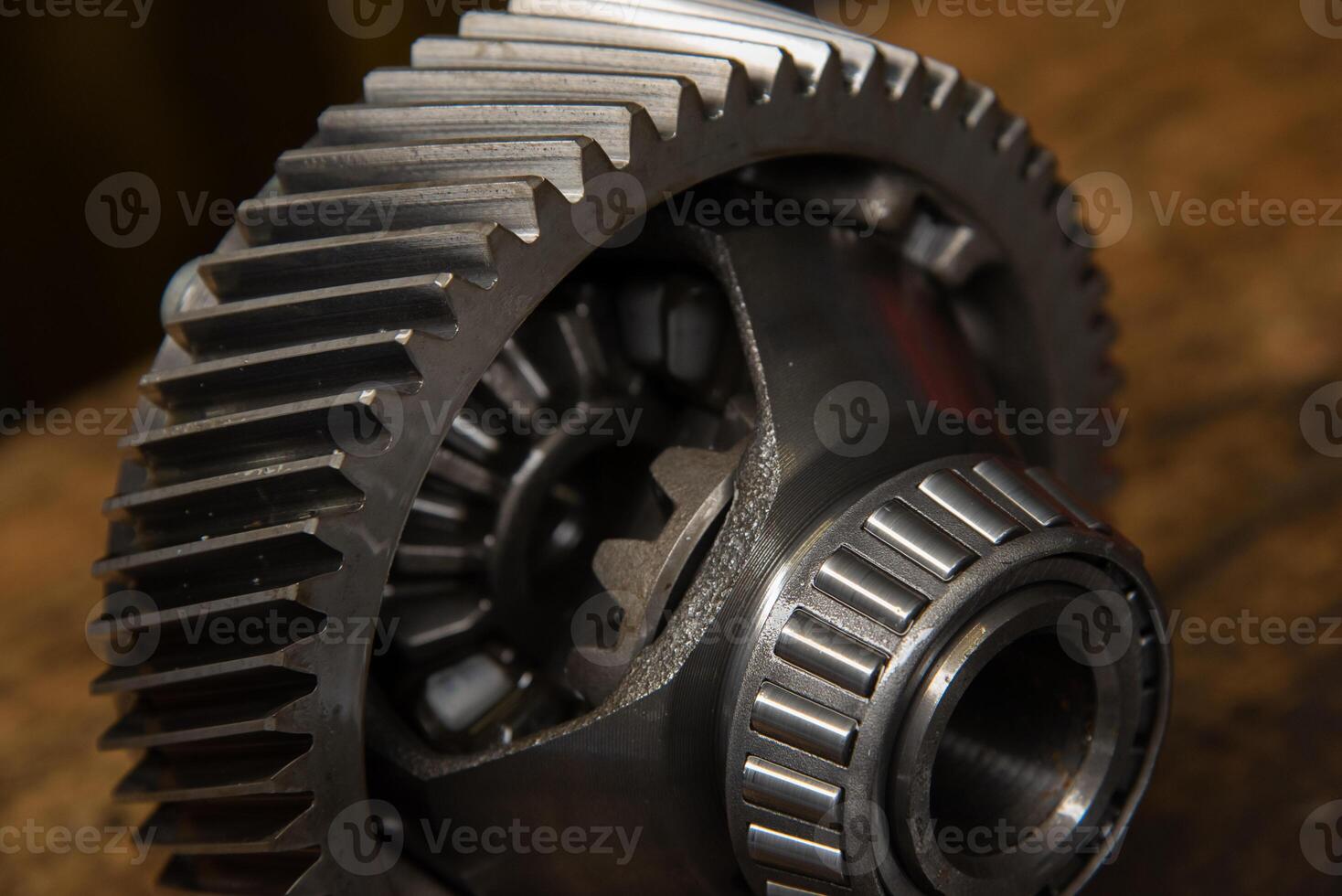 Differential removed from modern automatic transmission for future repairs photo