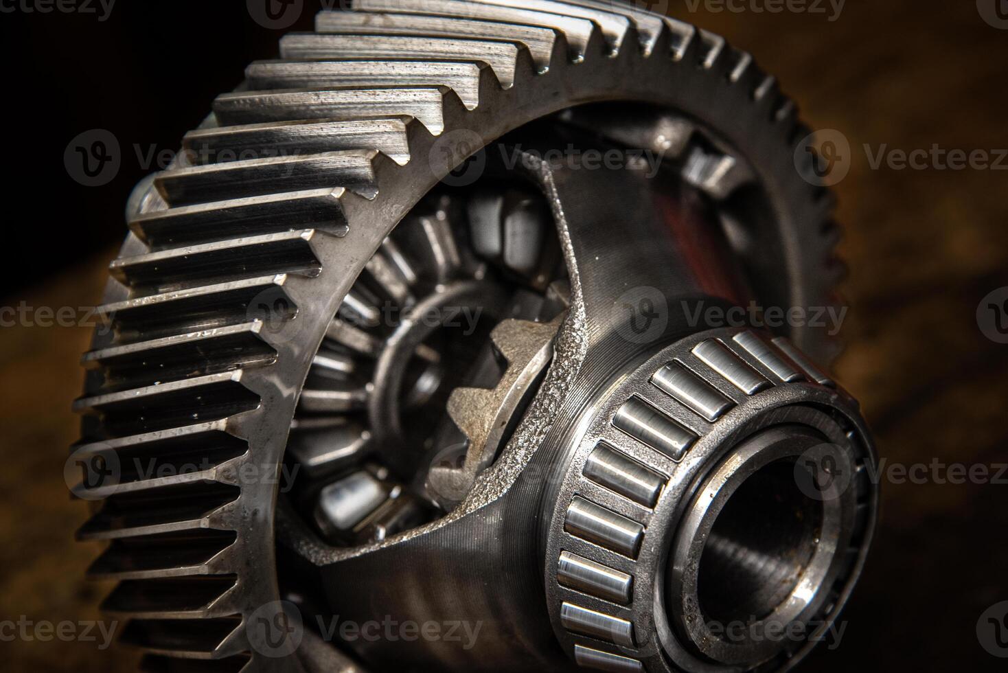 Differential removed from modern automatic transmission for future repairs photo