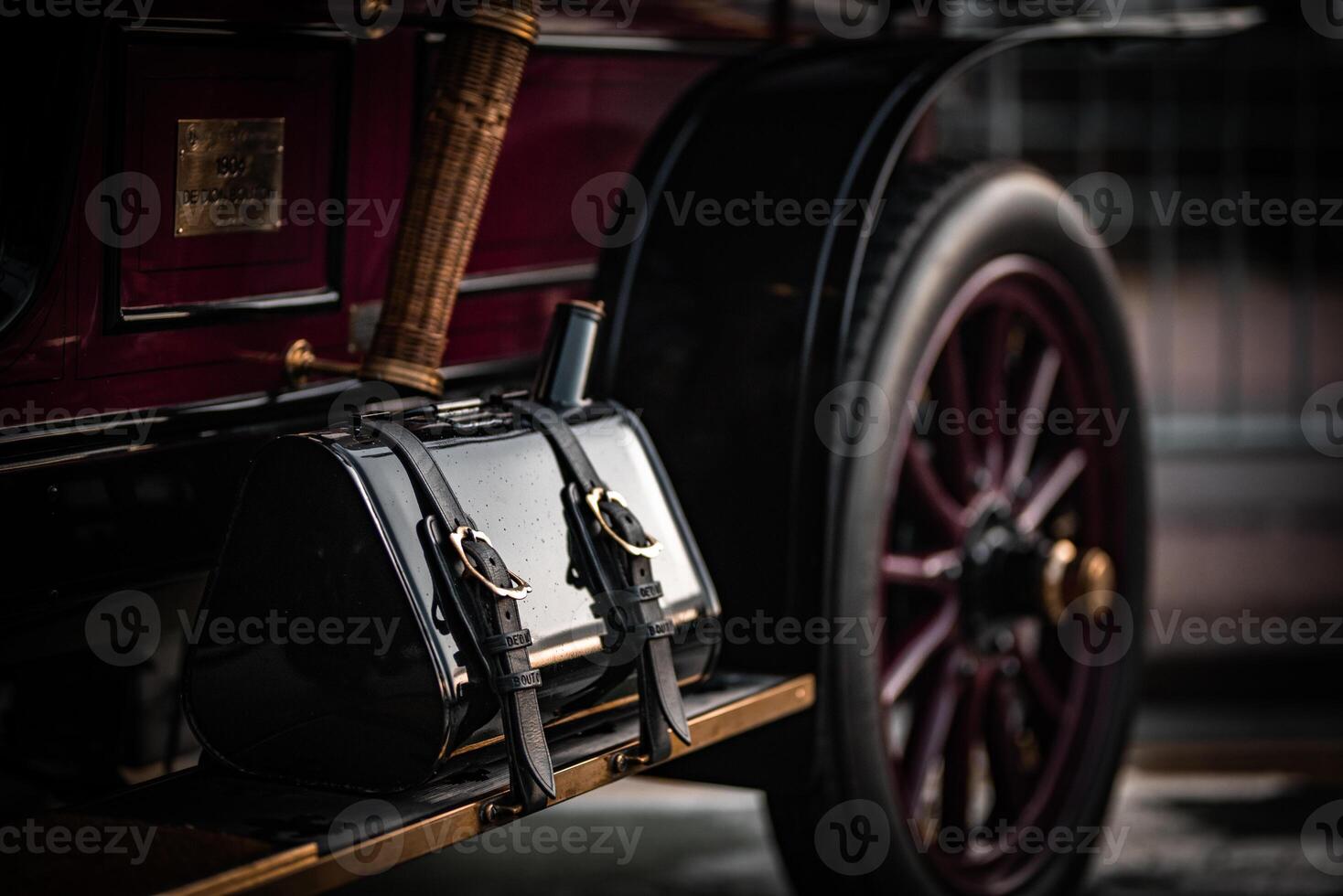 Veteran, vintage car show in Brighton, East Sussex, UK. photo