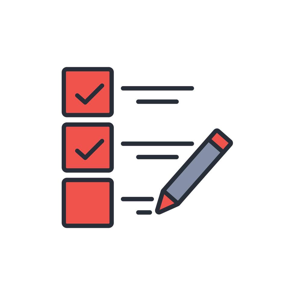 list icon. .Editable stroke.linear style sign for use web design,logo.Symbol illustration. vector