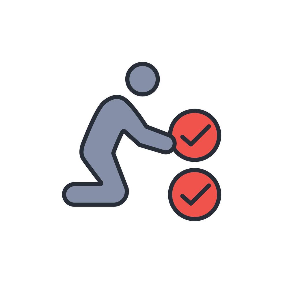 select icon. .Editable stroke.linear style sign for use web design,logo.Symbol illustration. vector