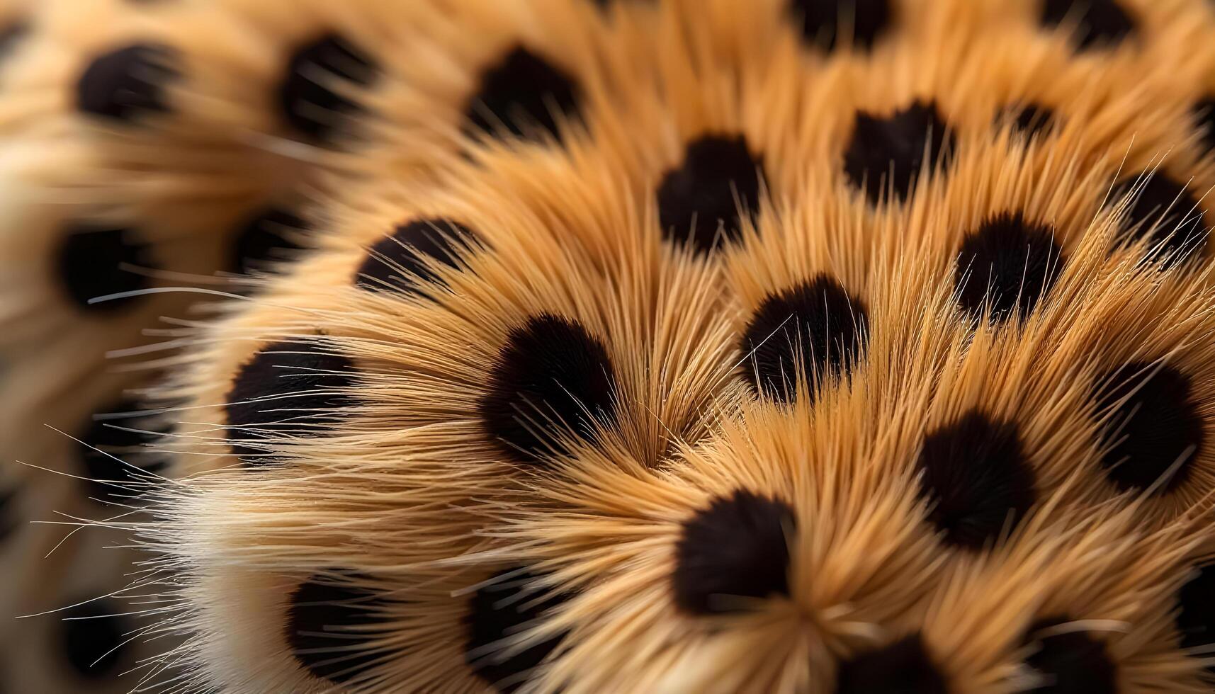 Spotted Hyena Fur Background Texture photo