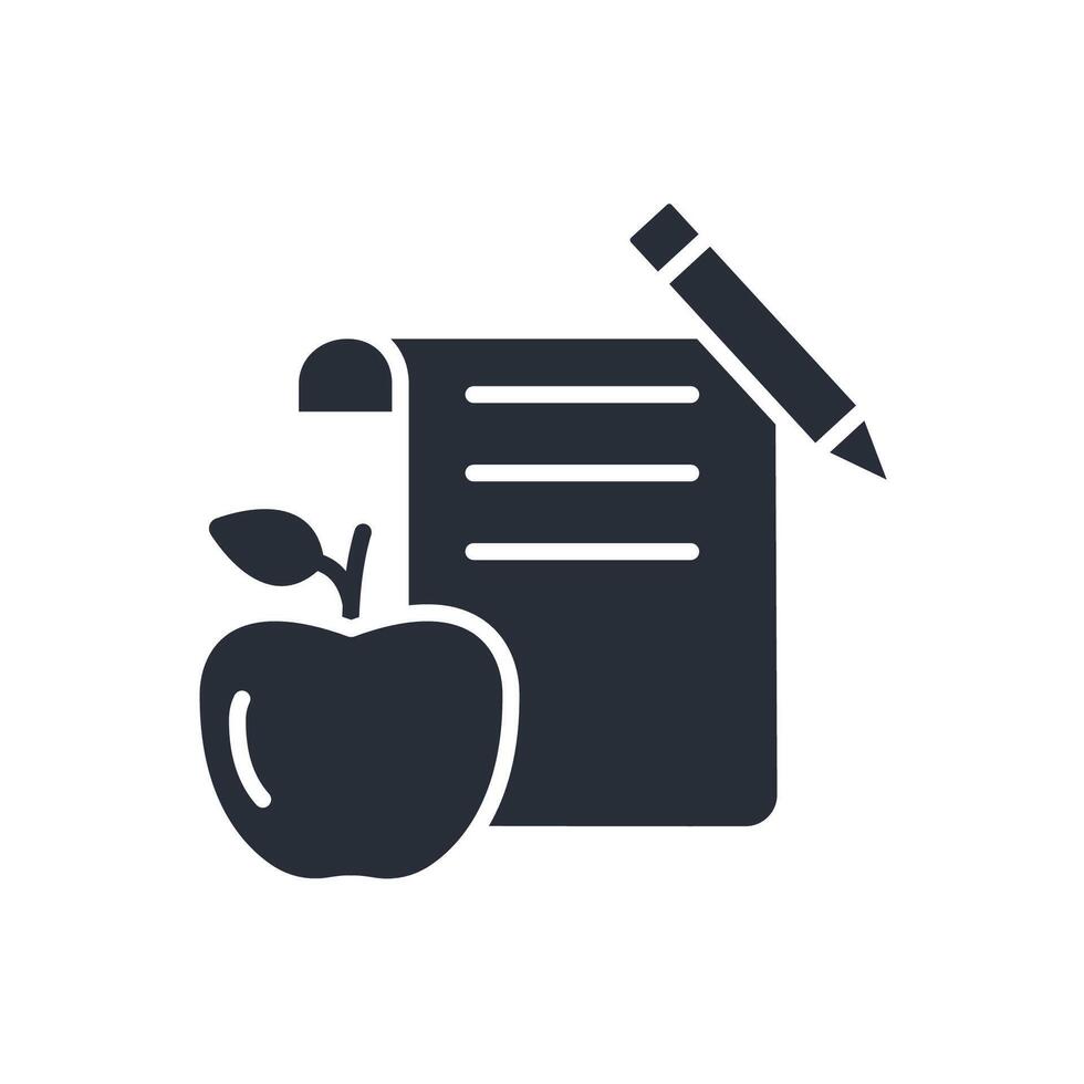 Diet icon. .Editable stroke.linear style sign for use web design,logo.Symbol illustration. vector