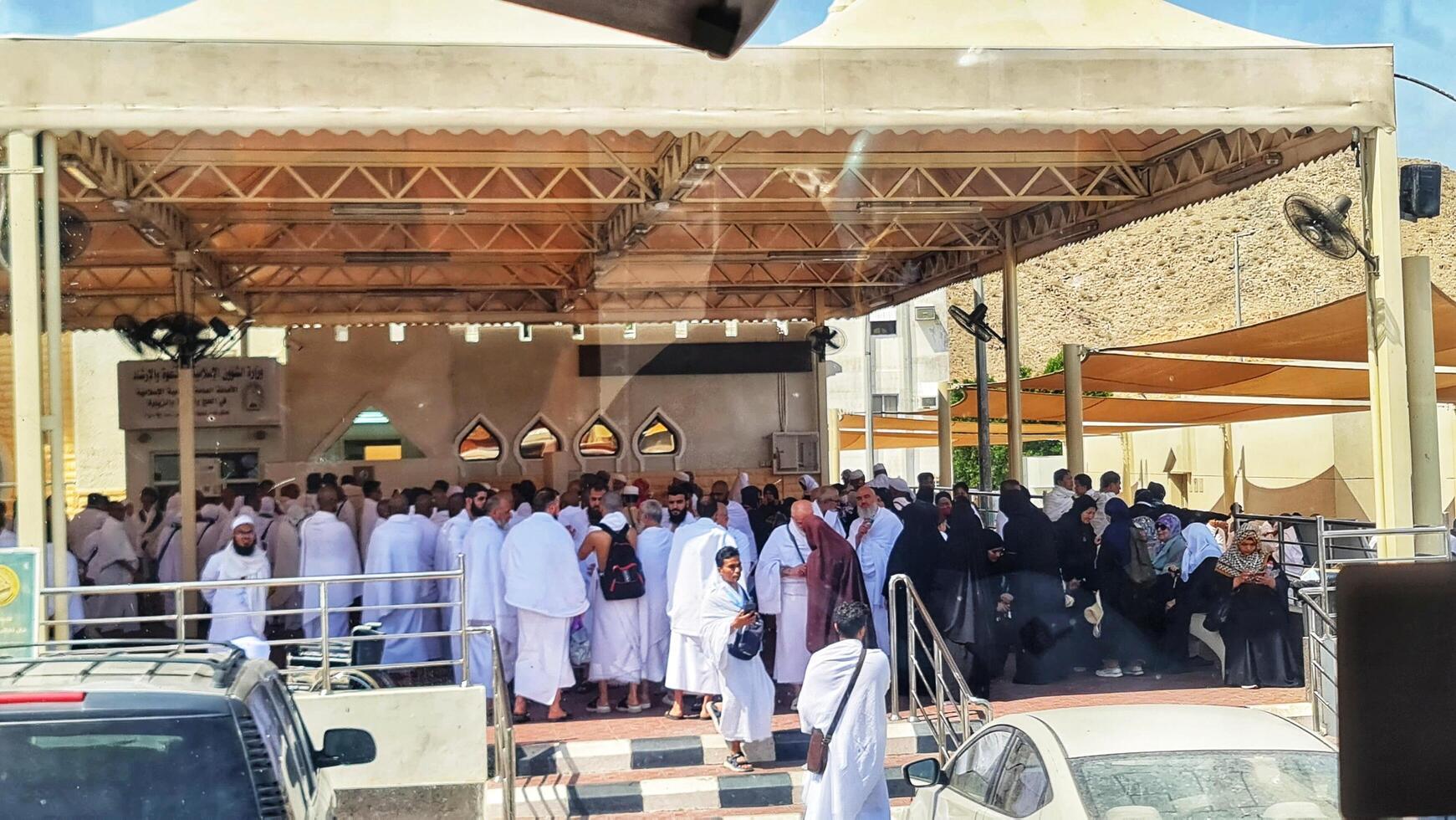 Mecca, Saudi Arabia on March 3, 2024. Ji'ranah or Jurana Mosque is a miqat place around Mecca. photo