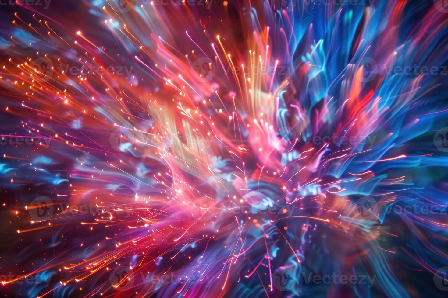 Abstract background with wavy lines exploding from the center photo