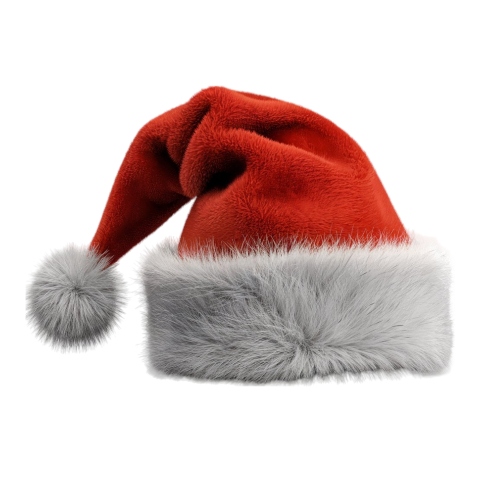 Santa Claus Red Hat Christmas Accessory png