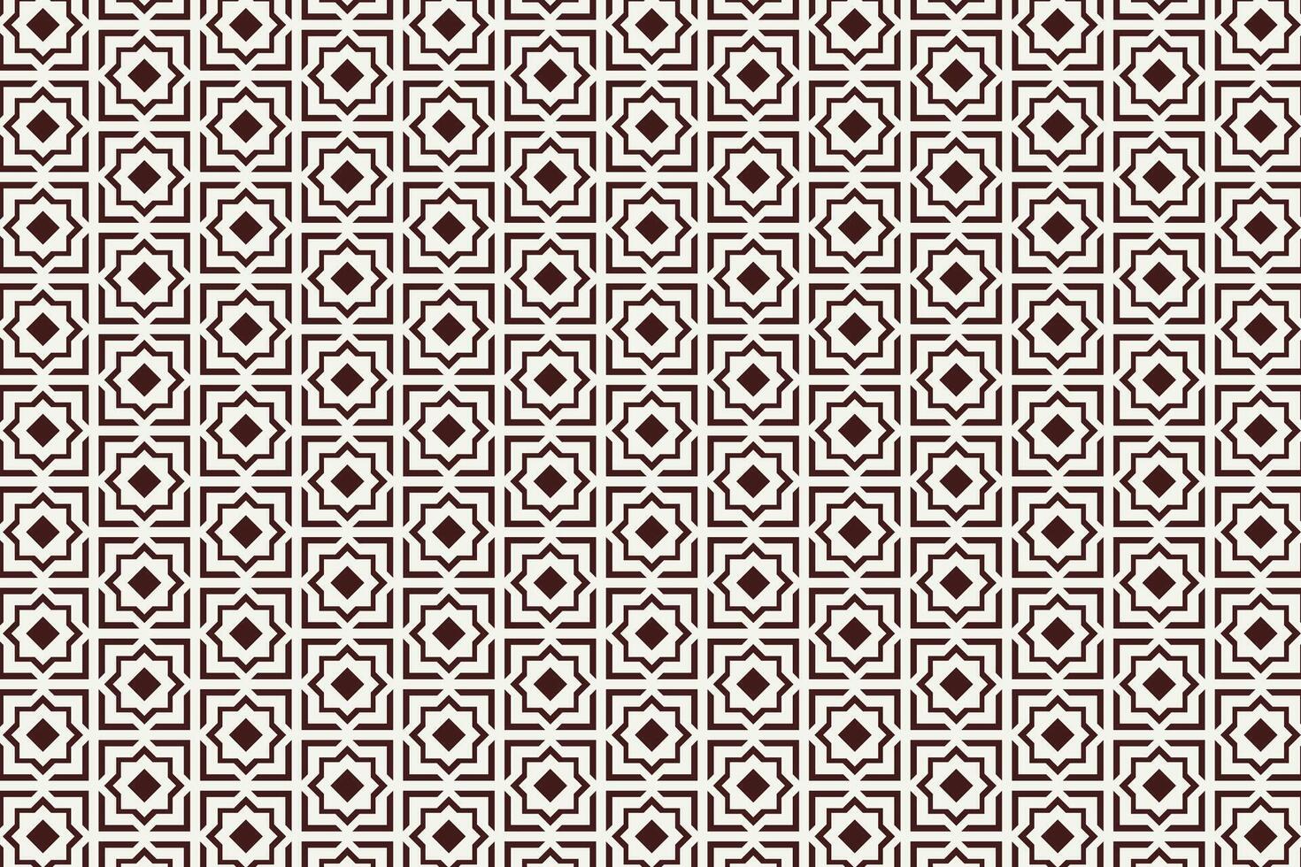 Arabic style geometric shape seamless repeat pattern vector