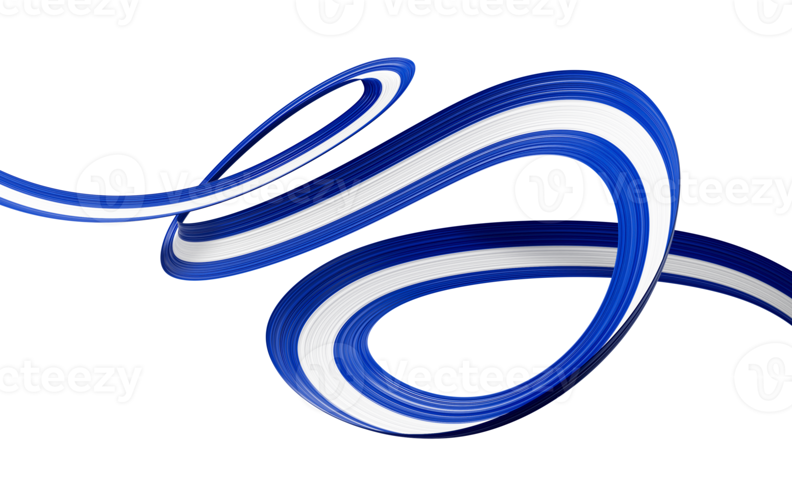 3d Flag Of El Salvador 3d Wavy Shiny El Salvador Ribbon 3d Illustration png