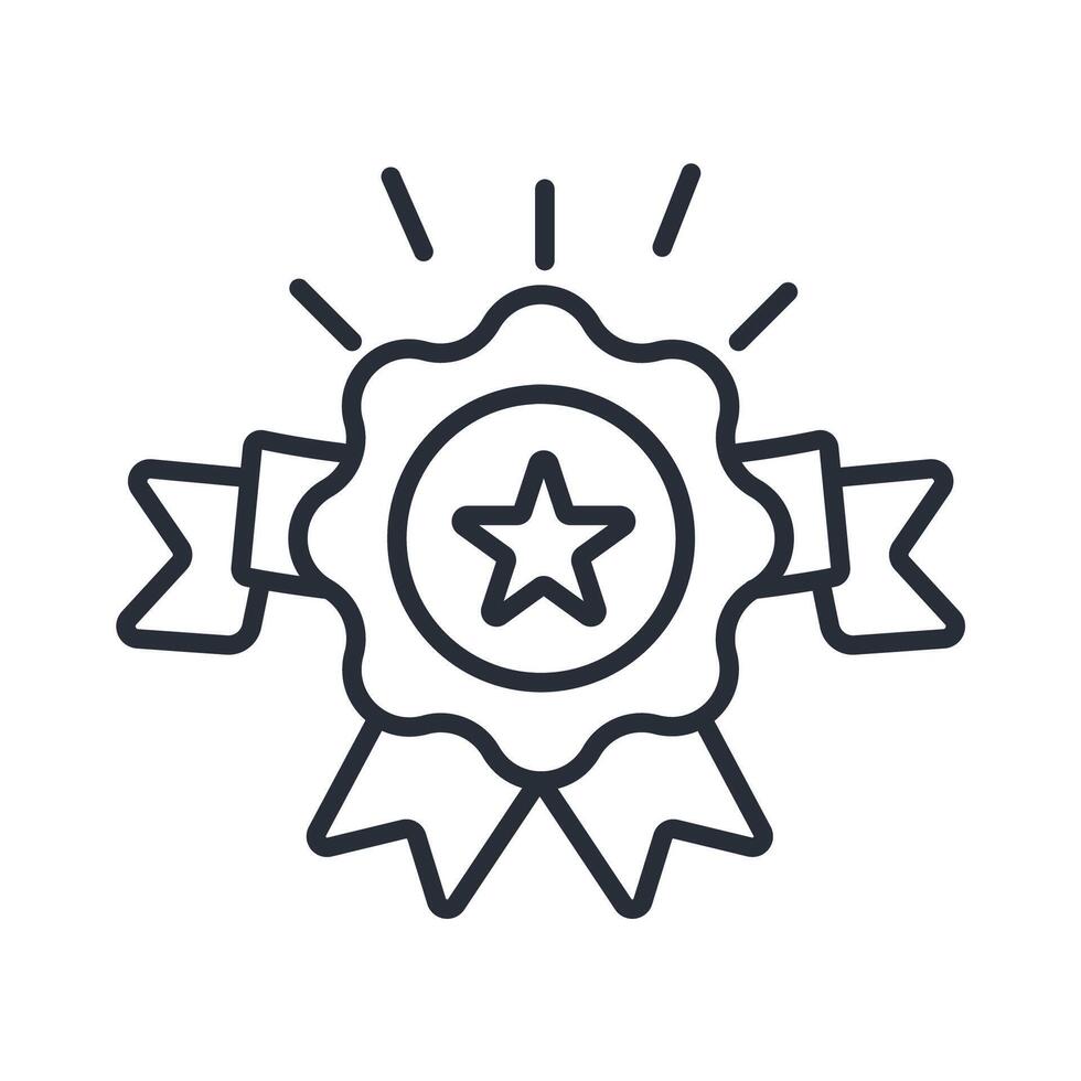 trusted icon. .Editable stroke.linear style sign for use web design,logo.Symbol illustration. vector