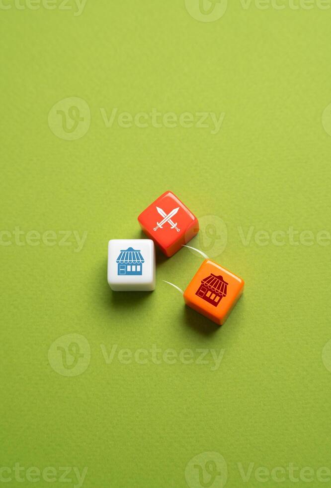 Business competition. Knock out of business. Monopolistic Behavior. Aggressive Acquisitions. Loyalty Programs and Discounts. Brand Reputation. Adaptability and Innovation. Customer Engagement photo