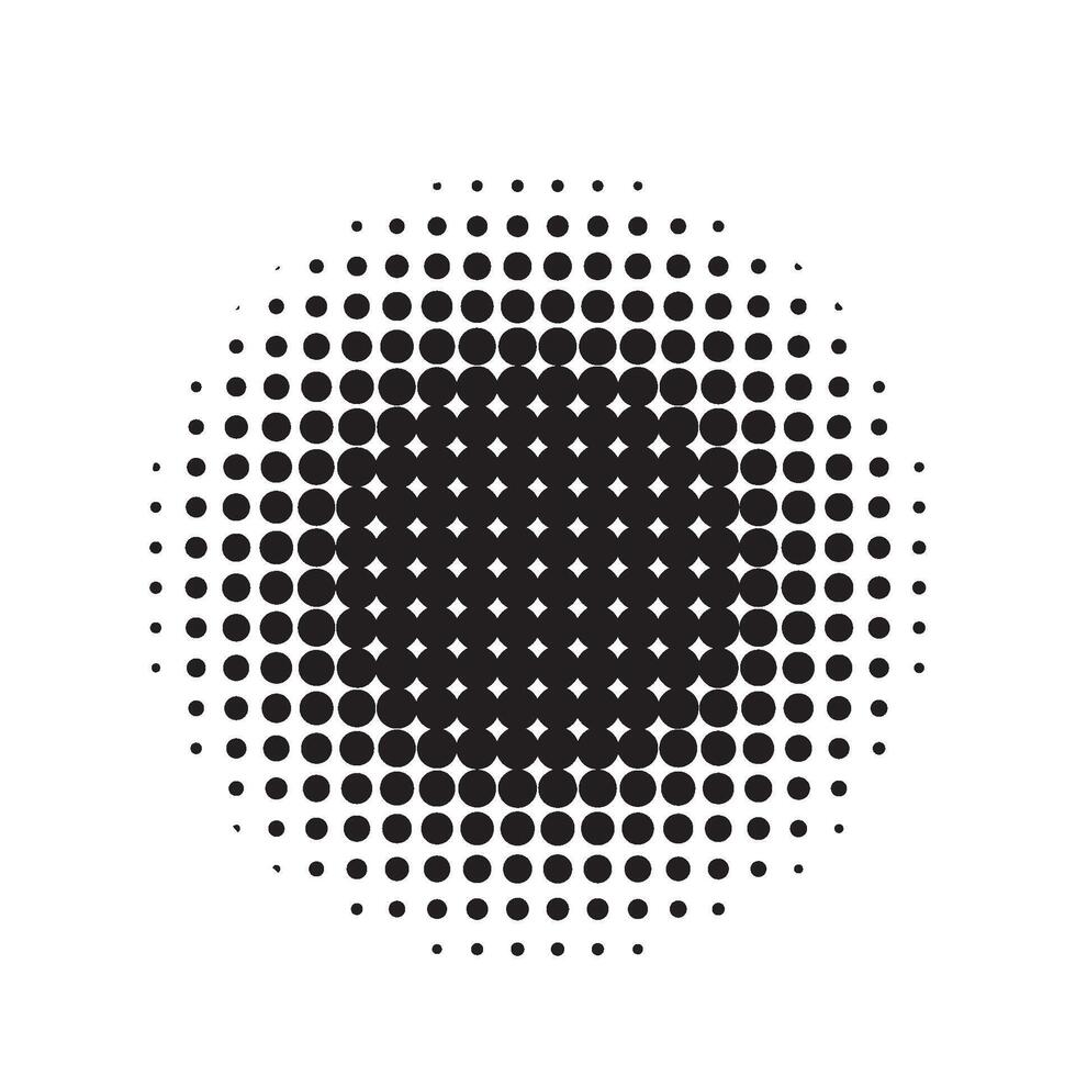 Grunge halftone background vintage dots vector