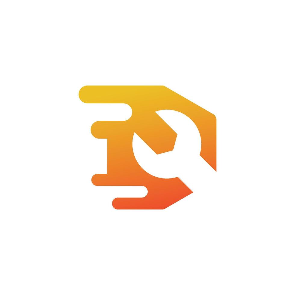 A logo for a company that makes wrenches vector