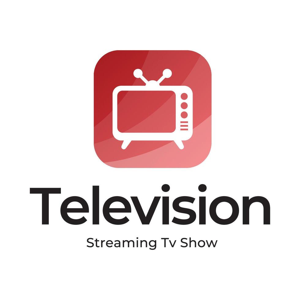 The logo for television streaming tv show vector