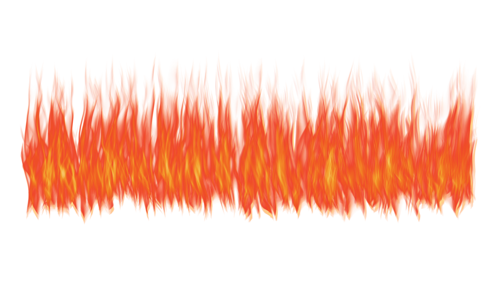 Burning Flames with Dynamic Movements png