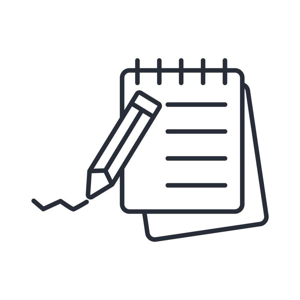 content icon. .Editable stroke.linear style sign for use web design,logo.Symbol illustration. vector