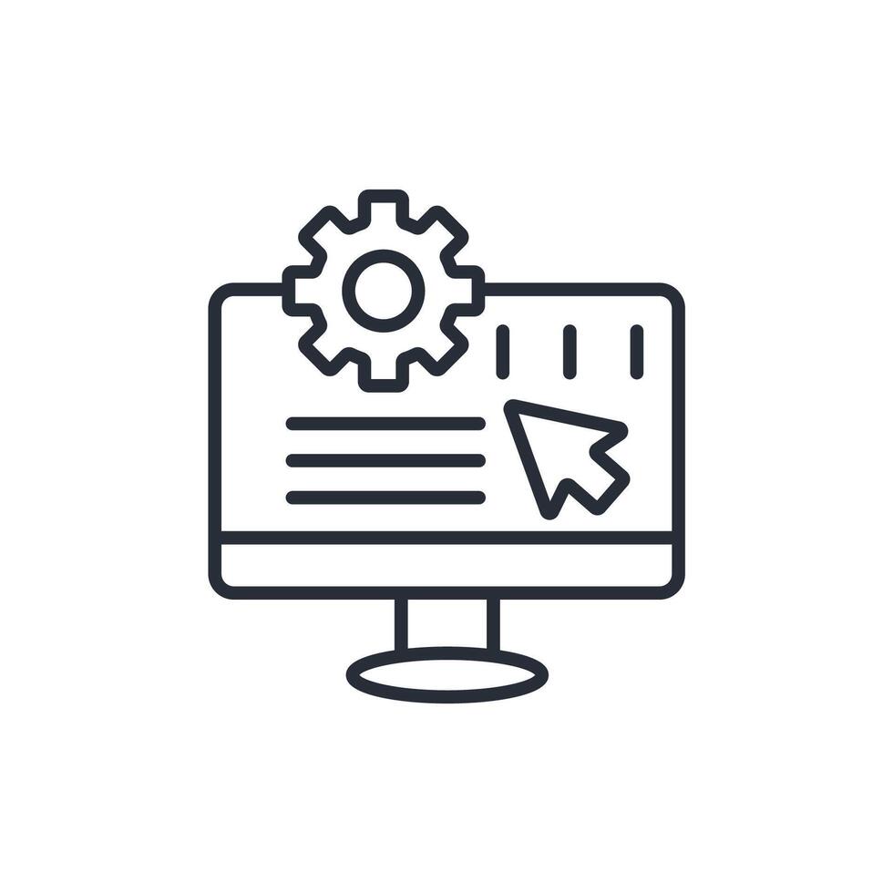 User Interface icon. .Editable stroke.linear style sign for use web design,logo.Symbol illustration. vector