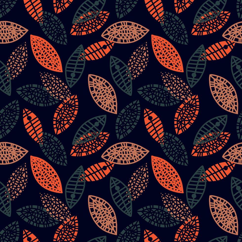 Doodles of botany, graphic elements. Flowers, leaves, patterns, sketches to create packaging. vector
