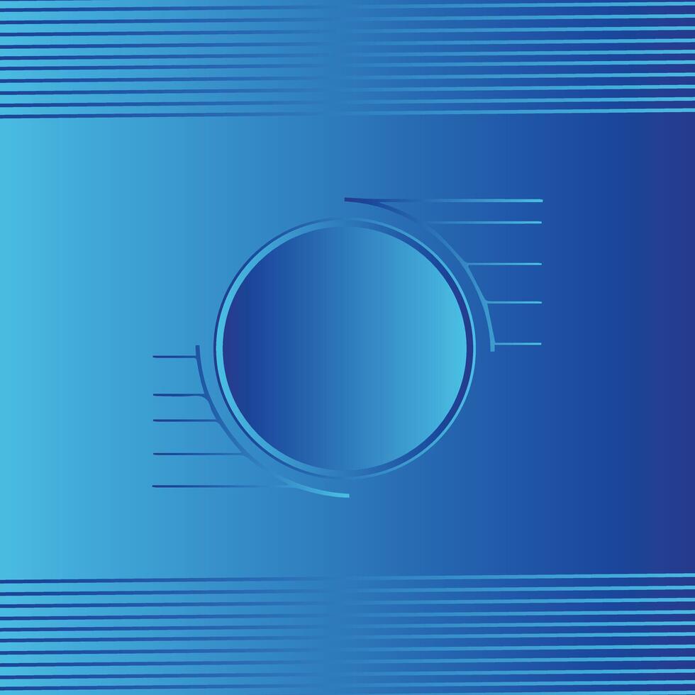 Geometric circle Blue Gradient background use for banner, cover, poster, wallpaper, design with space for text. vector
