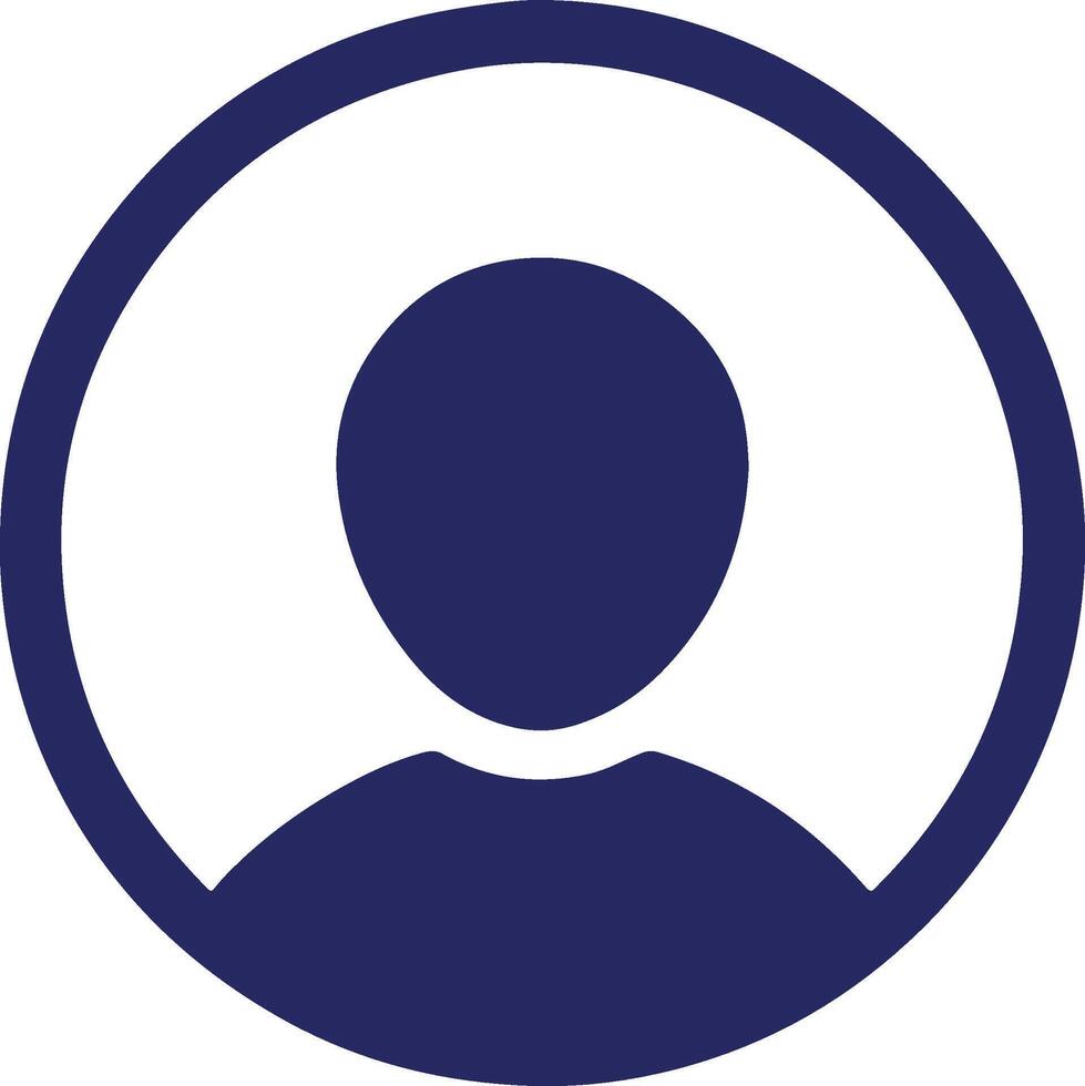 User icon in flat style. Person icon. User icon. vector