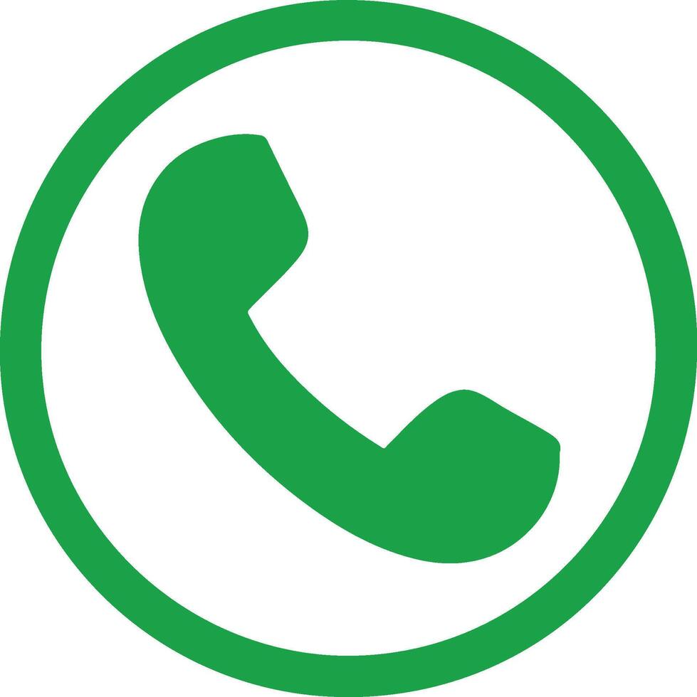 phone icon set, Telephone call sign, Contact us vector