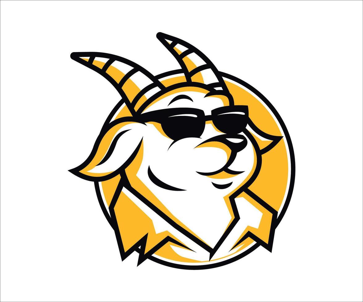 COOL GOAT LOGO vector