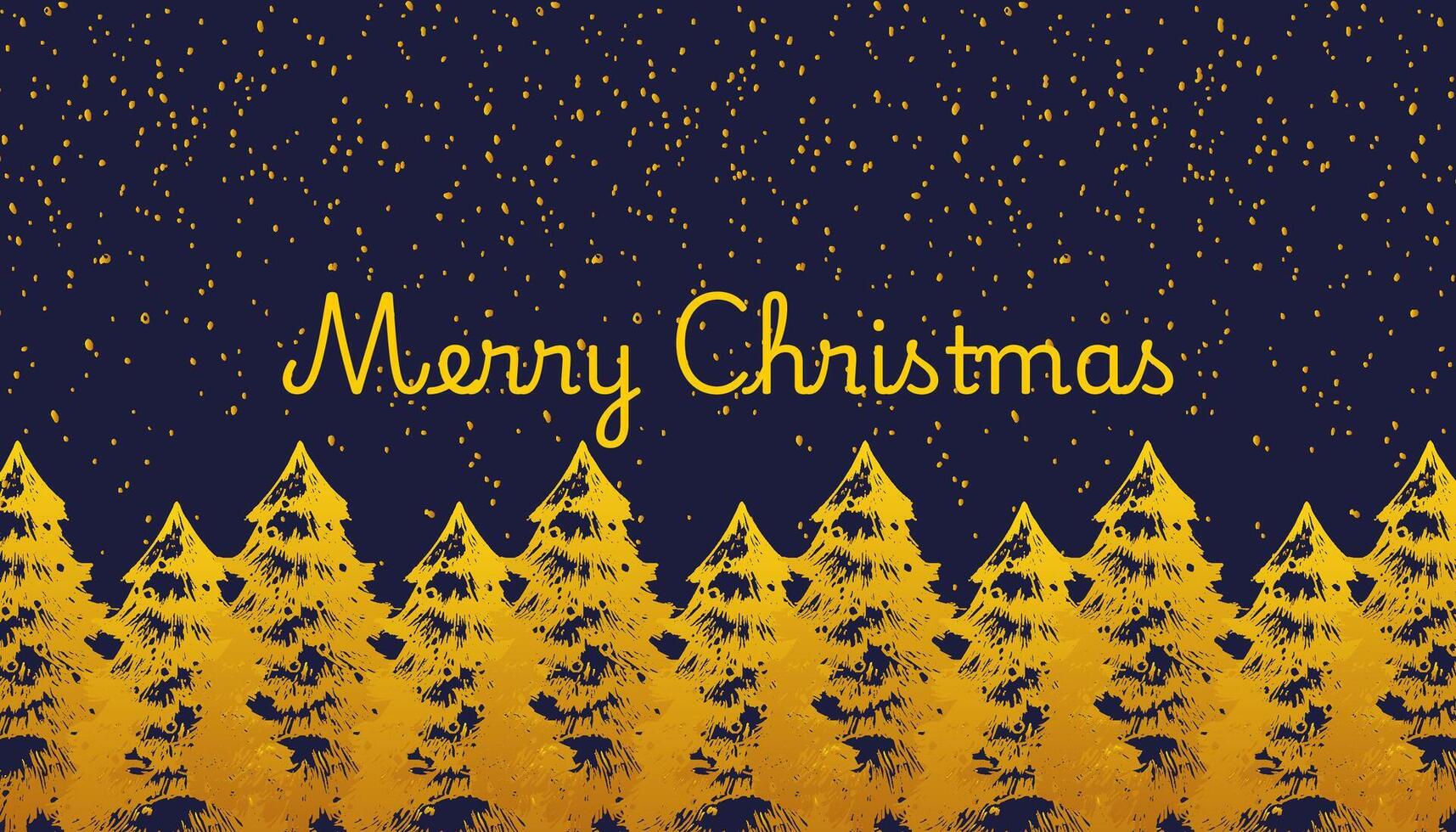 Merry christmas happy new year banner landing page and background. vector