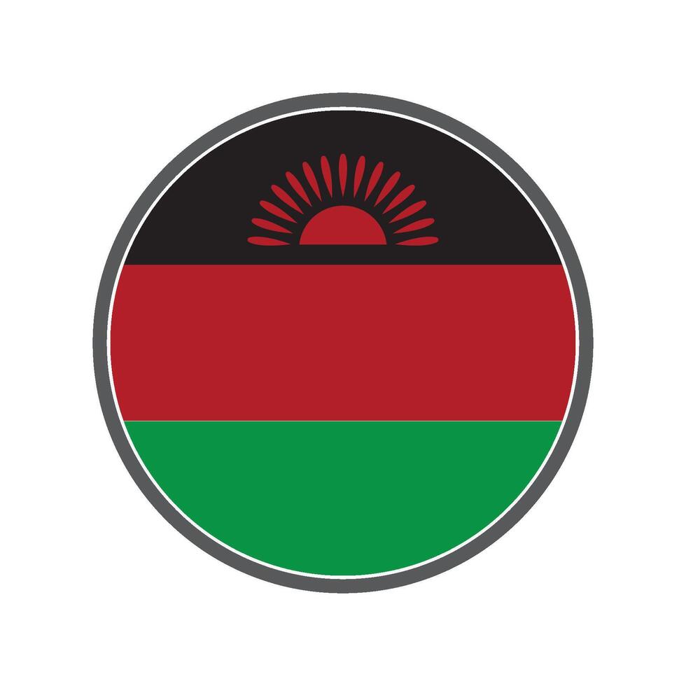 malawi flag icon vector