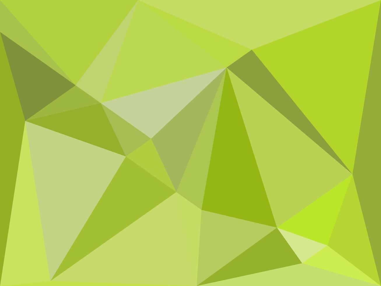 Lime Polygonal Mosaic Background, Creative Design Templates. Abstract Background from Triangles vector