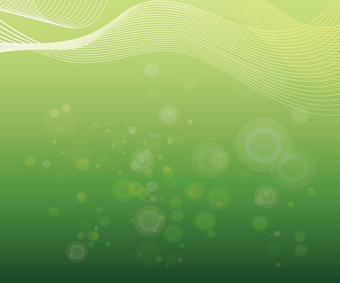 Abstract Green Background vector