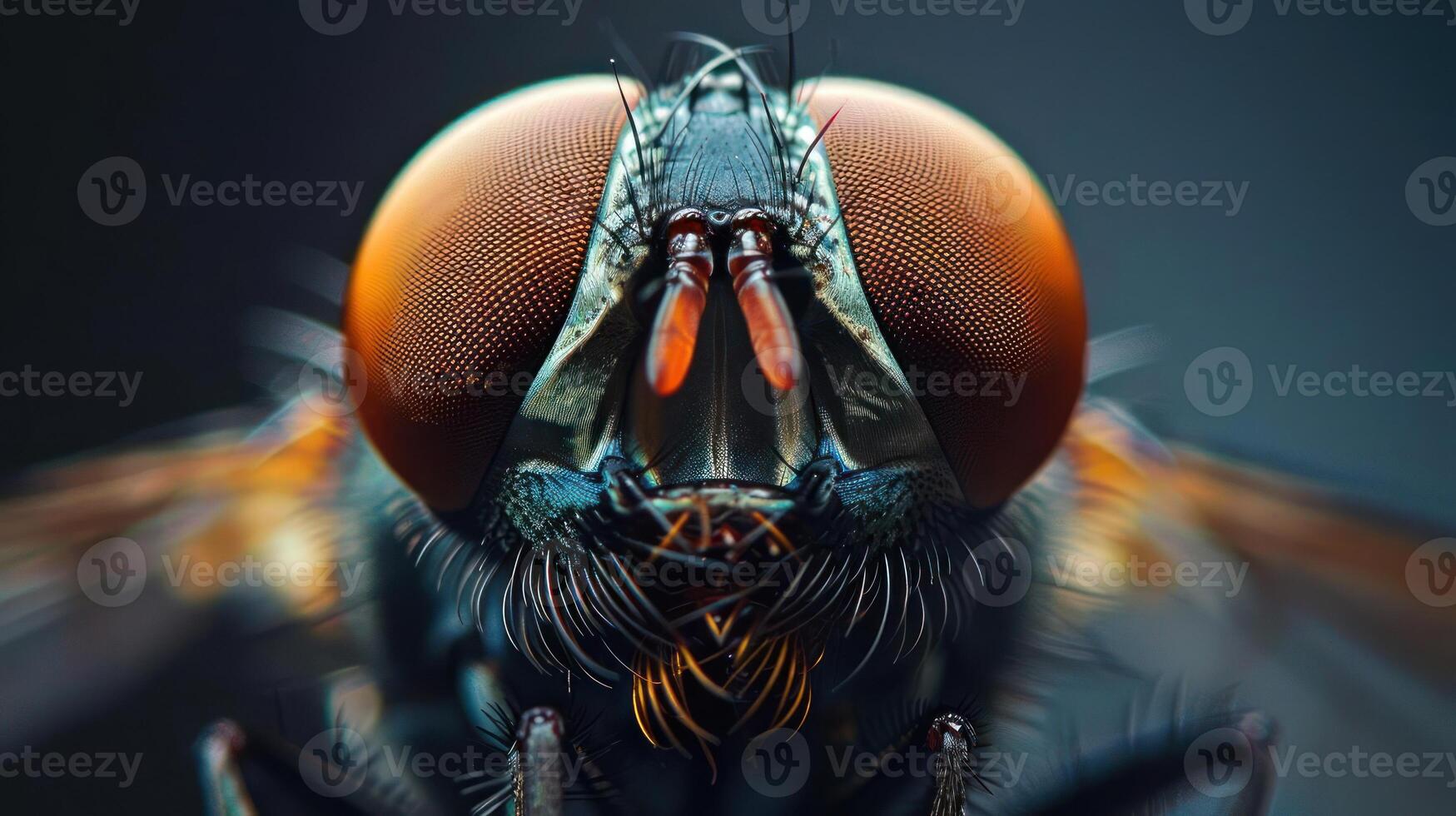A detailed photograph of an insect, photo