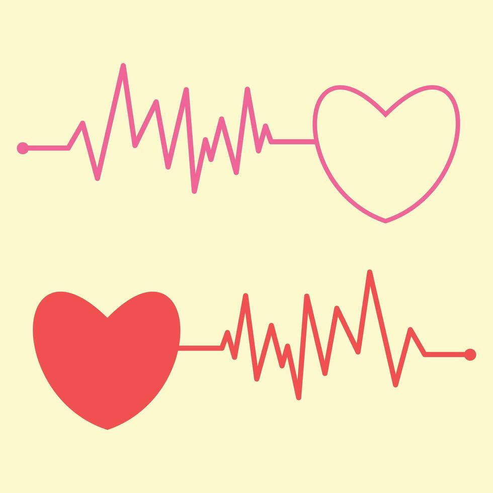 Heart cardiology icon vector