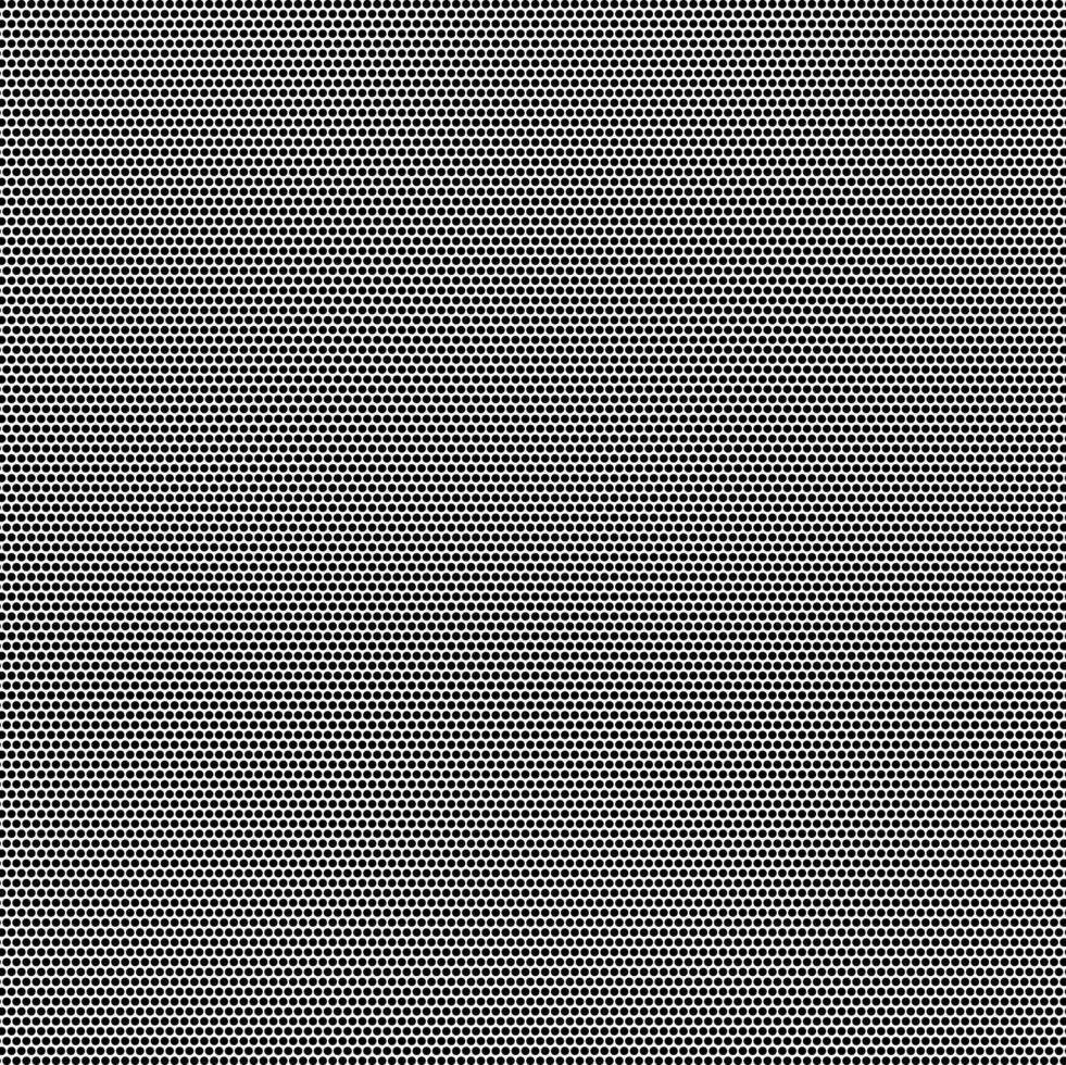One way vision effected background. Black and white points pattern. vector