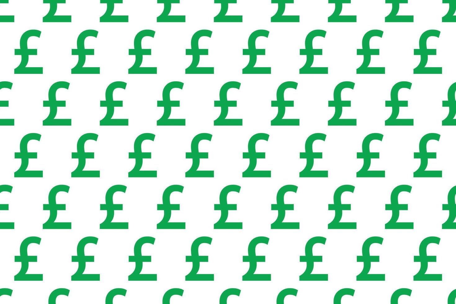 Green British pound pattern . Pound sterling pattern . Pound sterling background . illustration vector