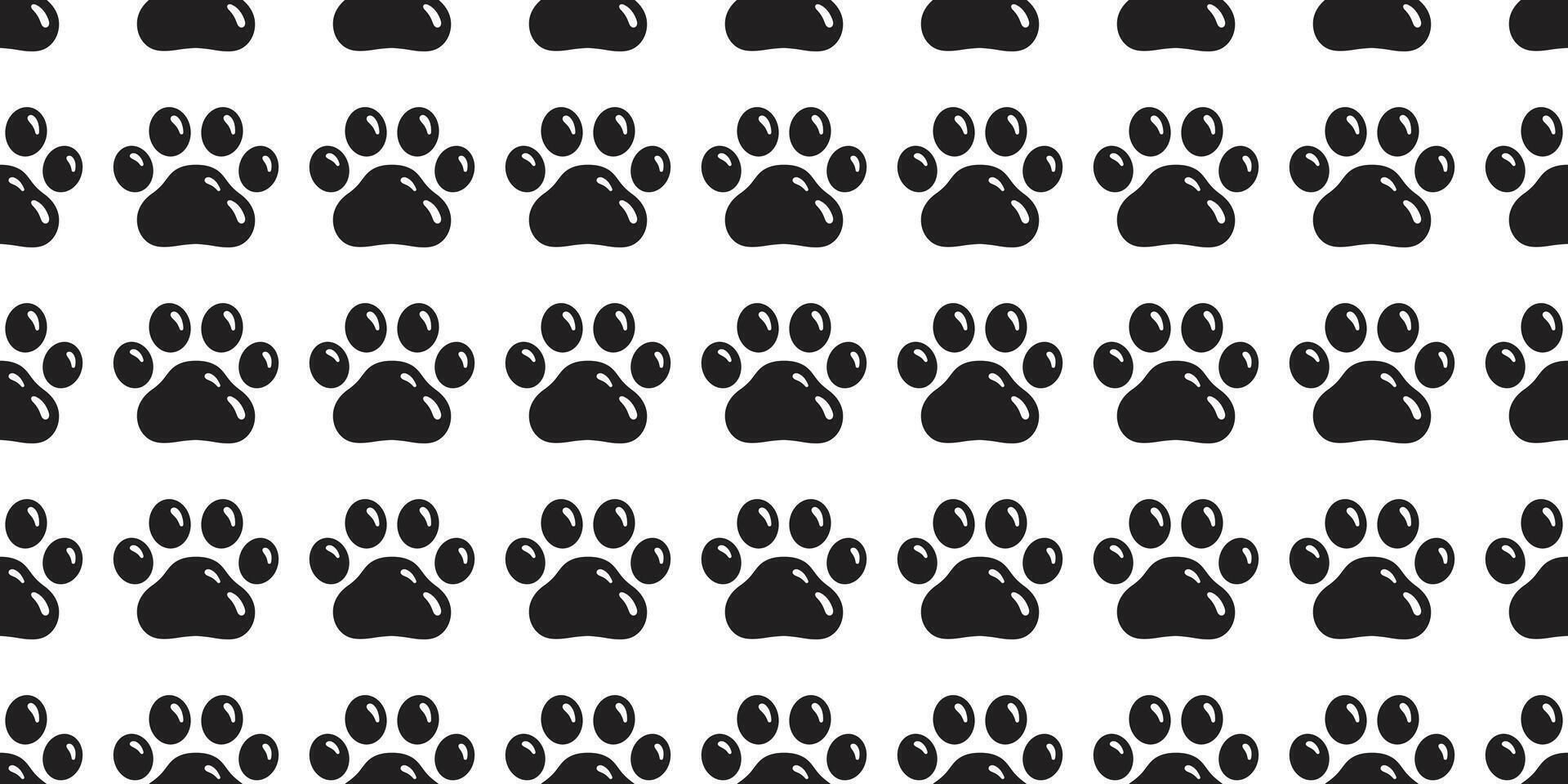 dog paw seamless pattern footprint glossy glossing textured pet cat french bulldog puppy kitten cartoon doodle gift wrapping paper repeat wallpaper tile background scarf isolated illustration d vector
