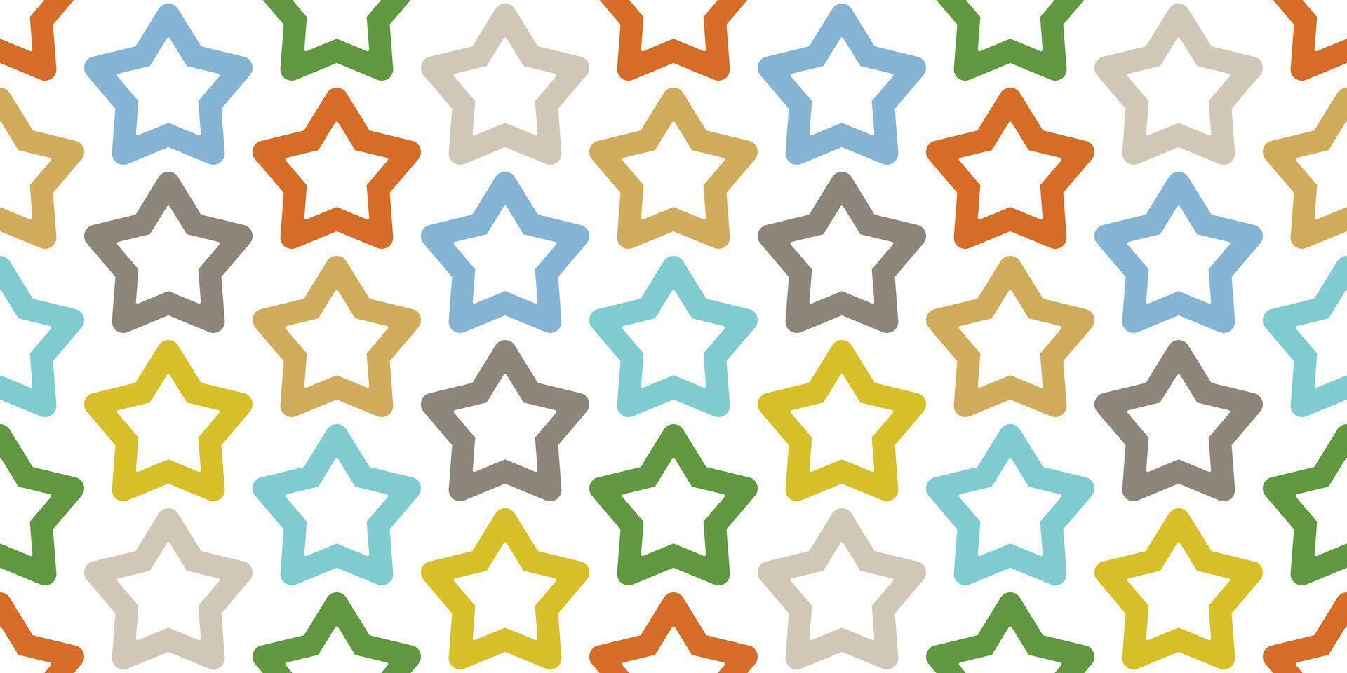 star seamless pattern christmas pastel cartoon gift wrapping paper scarf isolated repeat wallpaper tile background illustration doodle design vector