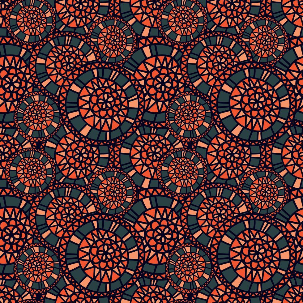 A doodle background. Creative artistic circles in a minimalist style, fashionable design with basic shapes. Modern abstract. vector