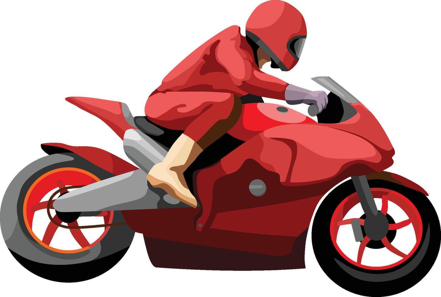 Motor Racing Sport Action vector