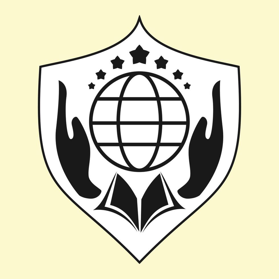 University logo or school badge logo vector