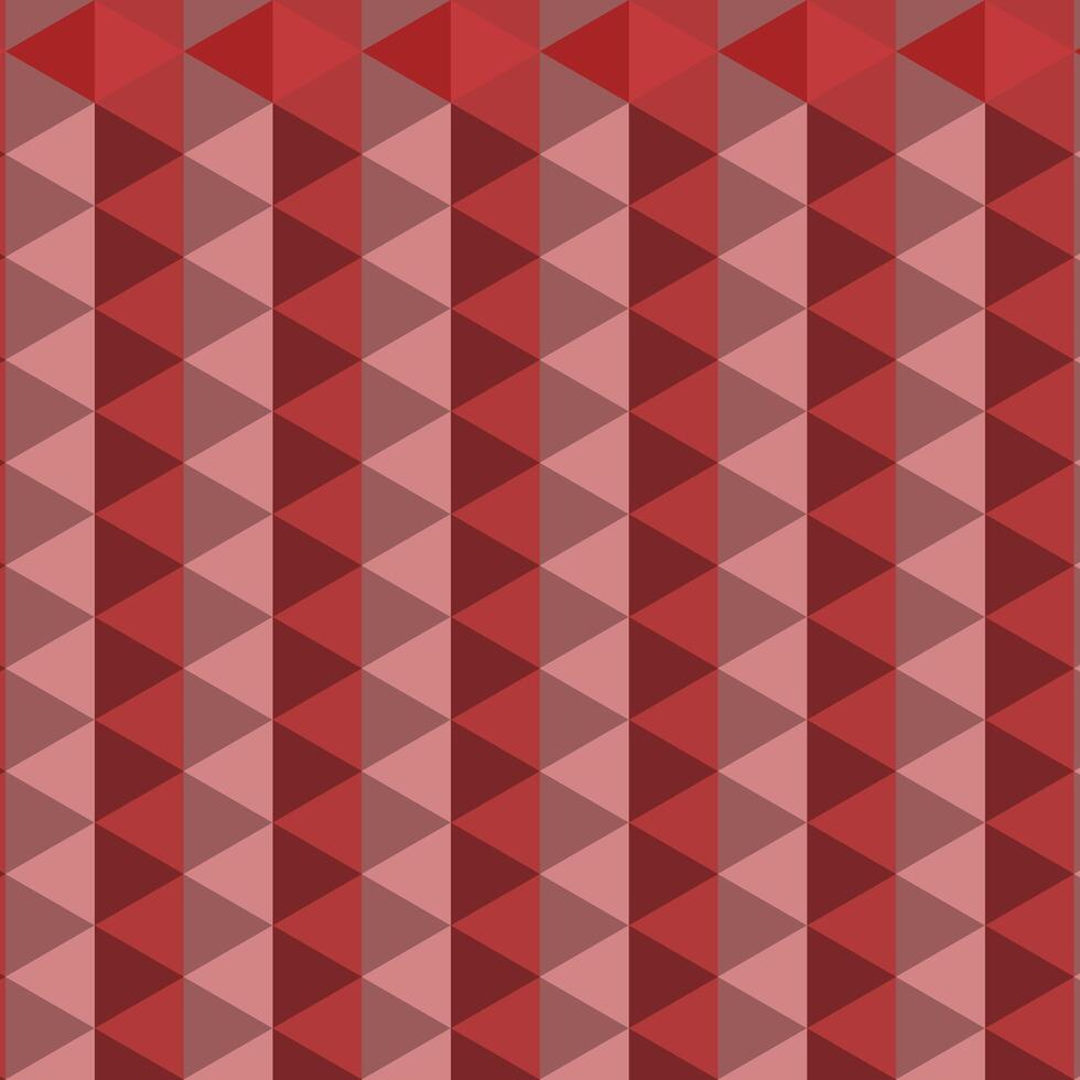Red Geometric Triangle Background Wallpaper vector