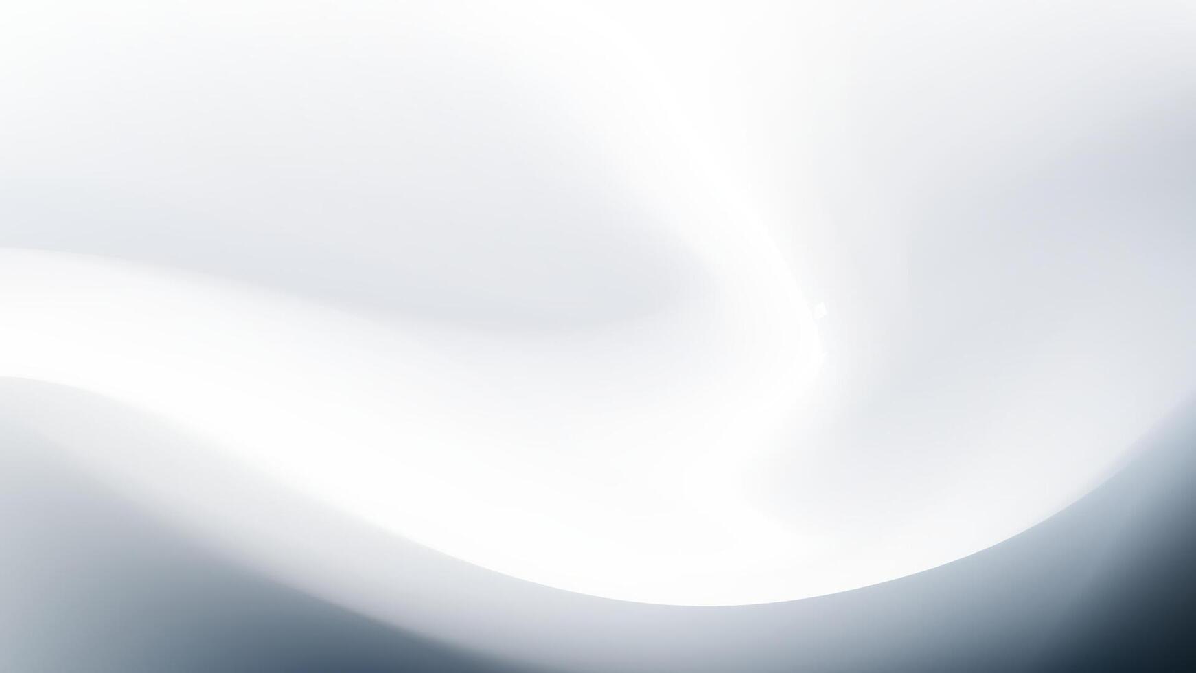 Abstract White and Gray Gradient Background vector