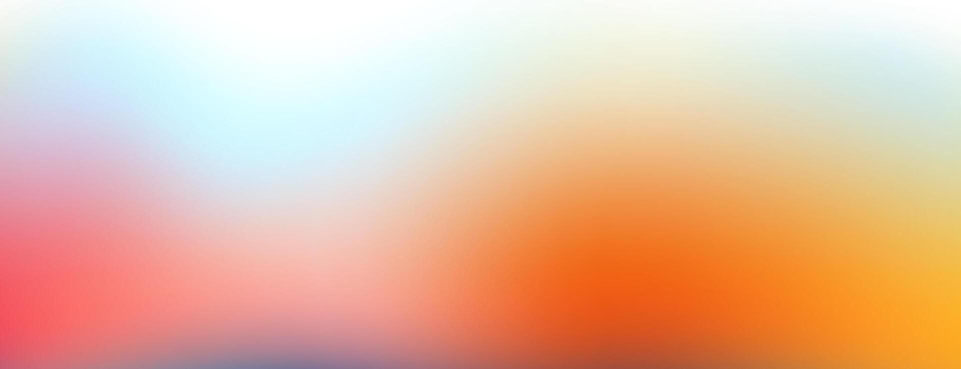 Abstract Gradient Background with Blurry Colors vector