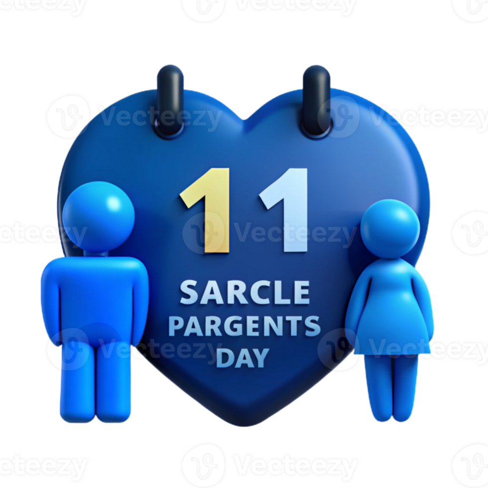 Celebrate 11th of the Month A Special Day for Parents png