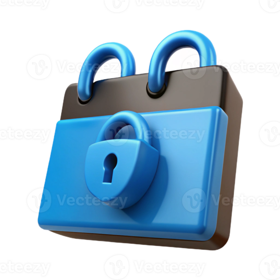 Calendar Security Protecting Your Schedule with a Lock png