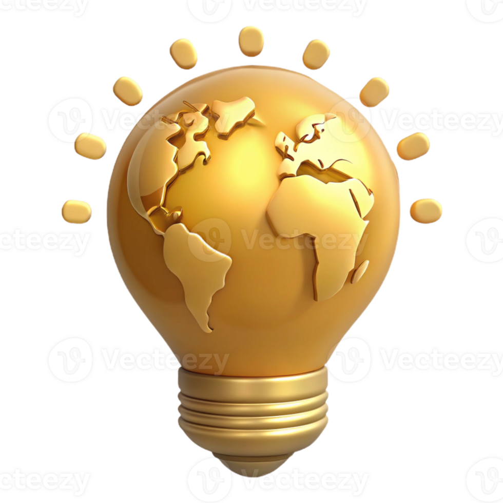 Global Ideas Illuminating a Brighter Future png