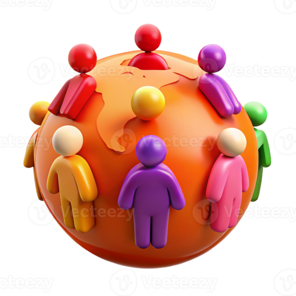 Global Community Unity and Diversity png
