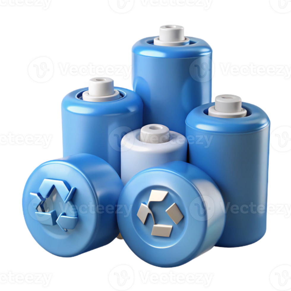Recycle and Reuse Sustainable Battery Management png