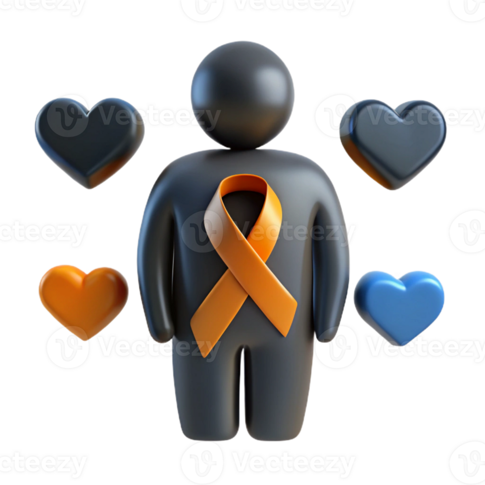 Support and Empathy A 3D Illustration of Unity and Care png